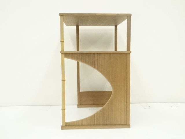 道具 ] - 道具 指物師 松斎造 猿臂棚（共箱） | ネットショップ圭